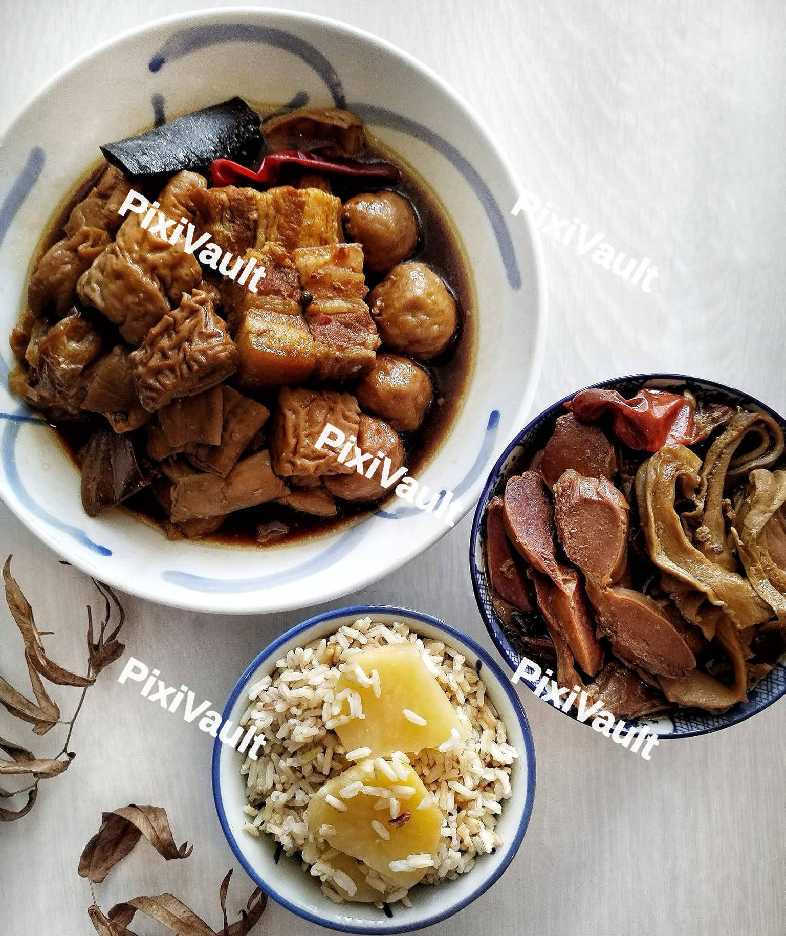 Braised pork belly